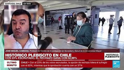 José Manuel Cabezas: "La brecha electoral da un empuje a los sectores más conservadores de Chile"