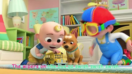 Wheels On The Bus Song (Pretend Play Edition) _ CoComelon Nursery Rhymes & Kids Songs