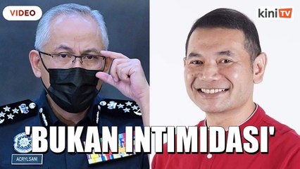 Telefon bimbit Rafizi disimpan untuk analisis, bukan intimidasi - IGP