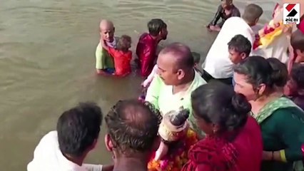 Video: સુરતમાં ગણેશ વિસર્જન દરમિયાન દુર્ઘટના બની