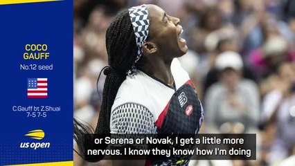 Gauff admits she's still getting used to star billing