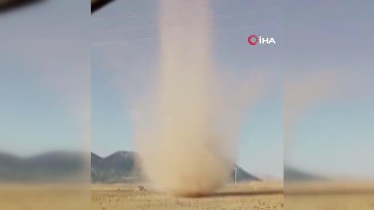 Bitlis haber: Tatvan'da çıkan hortum paniğe ned...