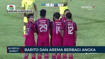 Barito Putera dan Arema FC Bermain Imbang dengan Skor 1-1