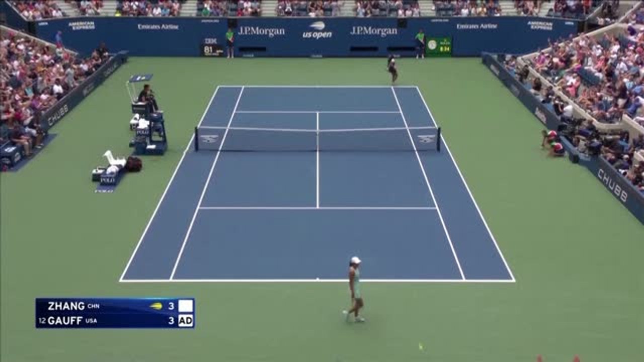 Highlights: Gauff steht in US-Open-Viertelfinale