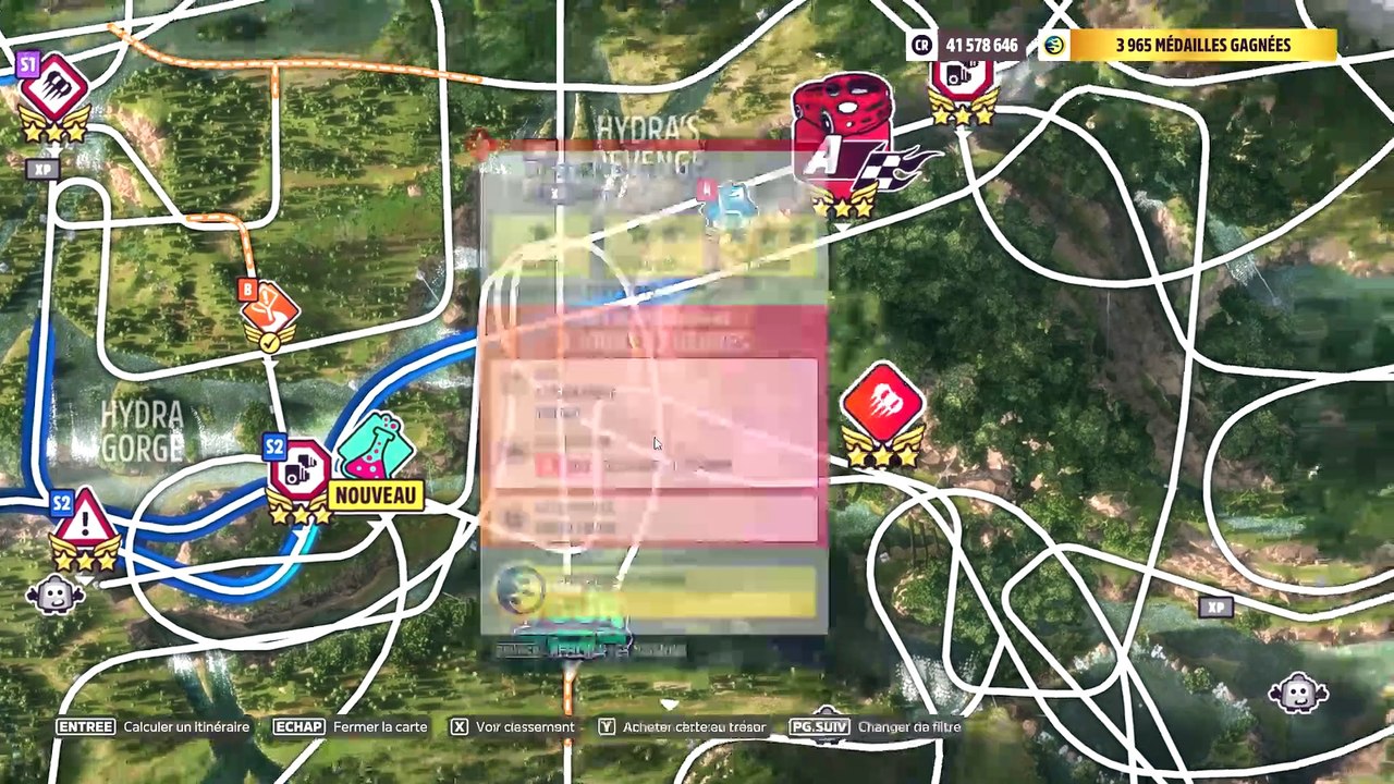 Forza Horizon 5 zone de drift glissement de terrain décenie 1990 - 2009 en A 800