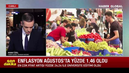 Ağustos ayında en çok üniversite eğitimi pahalandı