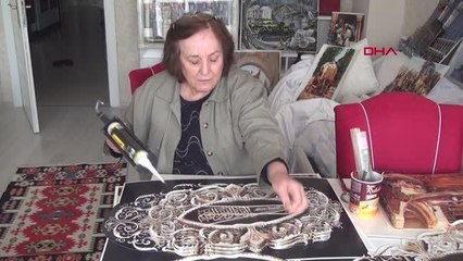 ESKİ MİLLETVEKİLİ EŞİNİN VEFATI SONRASI BAŞLADIĞI RÖLYEF YAPIMI TERAPİ OLDU