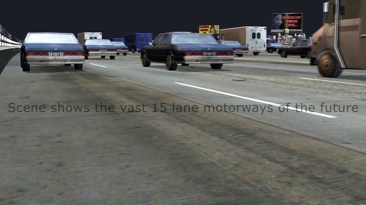 Future City Traffic v0.3 (3D Animation)