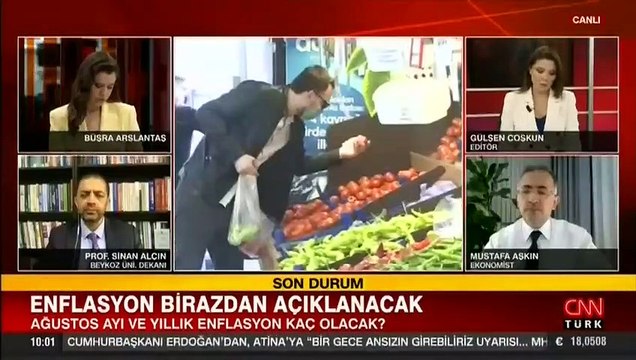 Son dakika! TÜİK Ağustos ayı enflasyon verilerini açıkladı