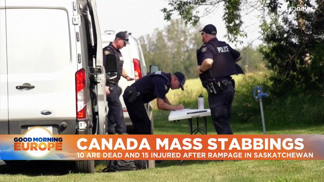 Stabbings in Canada kill 10, wounding 15, with suspects still at large