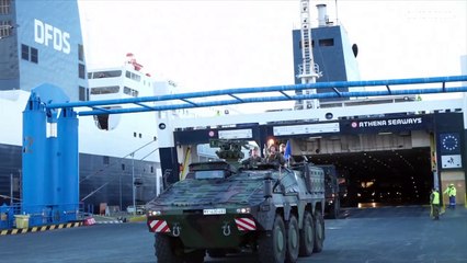 La OTAN refuerza su flanco oriental con la llegada a Lituania de soldados de la brigada alemana