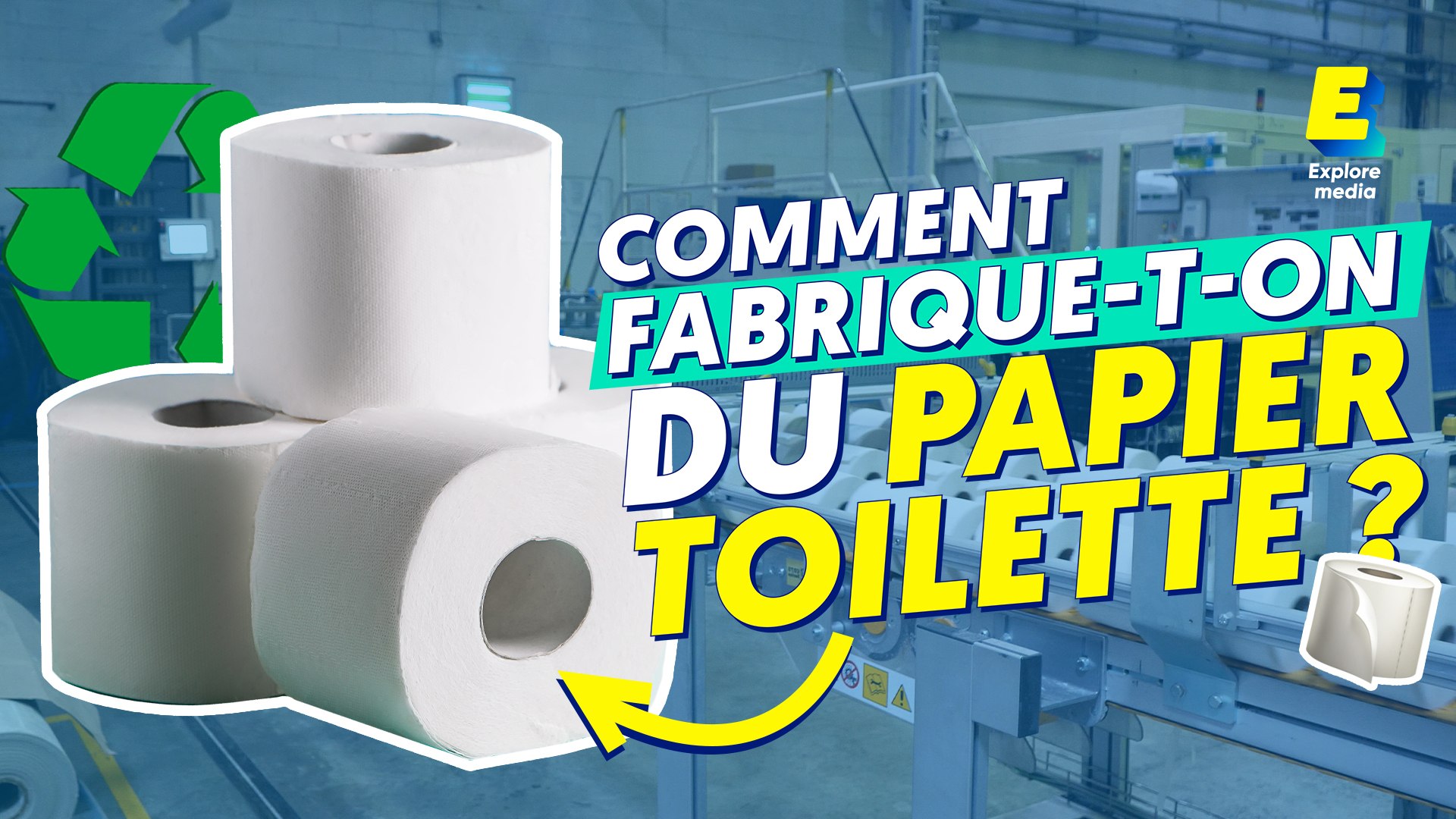 Comment fabrique-t-on le papier toilette recyclé ? - Vidéo Dailymotion