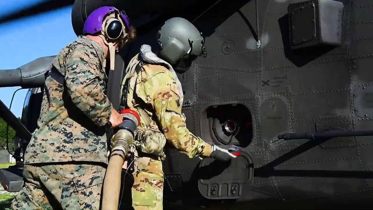 U.S. Marines with Marine Wing Support Squadron