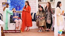 Good Morning Pakistan - Celebrities' Tips To Their Fans - 5th September 2022