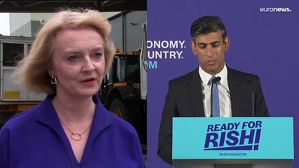 Liz Truss e Rishi Sunak na corrida à liderança do governo britânico