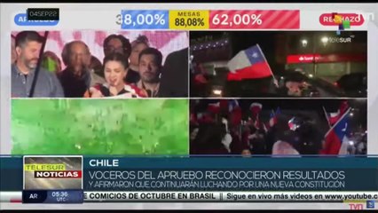 Chile decidió a favor del Rechazo en plebiscito constitucional