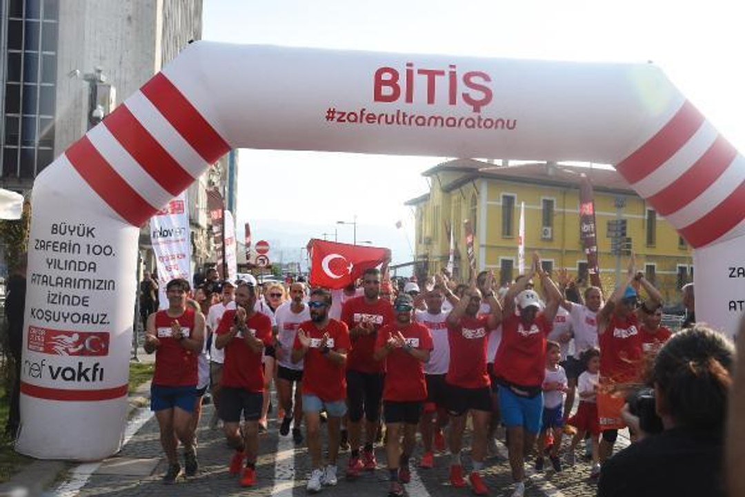 ZAFER ULTRA MARATONU İZMİR'DE SONA ERDİ