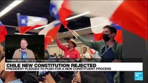 Chileans 'overwhelmingly' reject new constitution