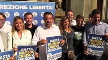Salvini dà il benvenuto a Renzi e Berlusconi su TikTok: 