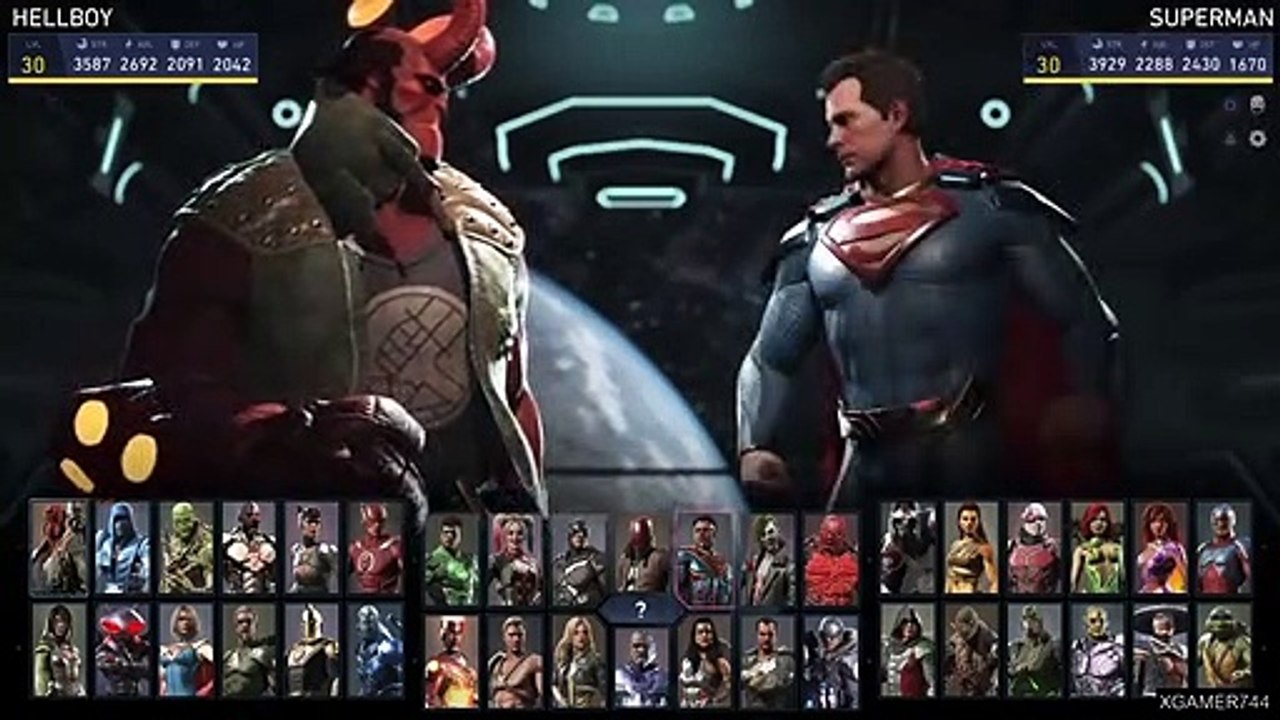 Full Power Hellboy vs Black Adam (Hardest AI) - Injustice 2 - video  Dailymotion