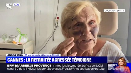 Marquée et avec des bleus sur le visage, la vieille dame agressée à Cannes témoigne: "Les parents ont proposé de l'argent pour enlever la plainte" - VIDEO