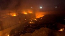 Irak'ın Erbil kentindeki bir otelde yangın çıktı