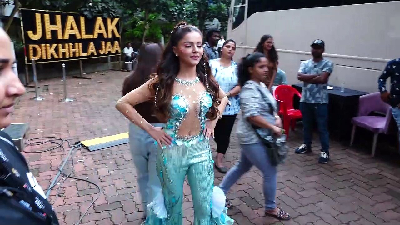 Filmcity में Jhalak Dikhhla Jaa के शूट के लिए स्पॉट हुईं Rubina Dilaik