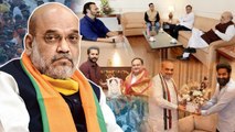BJP 'ఫిల్మ్'  ప్లాన్ Amit Shah - Rohit Shetty Meet *Politics | Telugu OneIndia