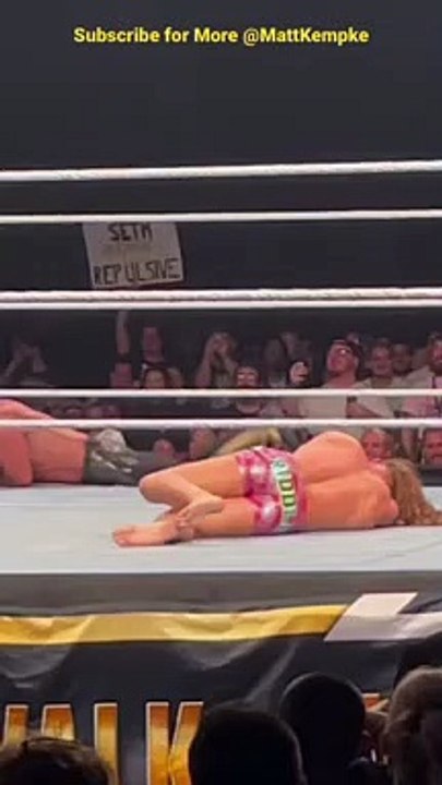 Seth Rollins toying with Matt Riddle #wwe #toying #sethrollins #mattriddle