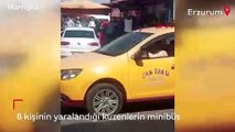 8 kişi yaralanmıştı: Minibüs kavgasının görüntüleri ortaya çıktı