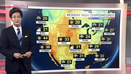 NHK World Japan Weather - 5 Sept. 2022