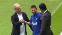 Messi e Mbappé in campo per preparare la sfida alla Juventus