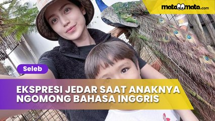 Ekspresi Jessica Iskandar saat Anaknya Ngomong Bahasa Inggris Terus-terusan Disorot