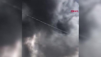 İSTANBUL-EYÜPSULTAN'DA FABRİKANIN BAHÇESİNDE YANGIN-1