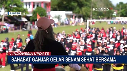 Serunya Senam Sehat Bersama ala Relawan Sahabat Ganjar