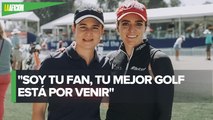Lorena Ochoa felicita a Gaby López por su triunfo en la LPGA