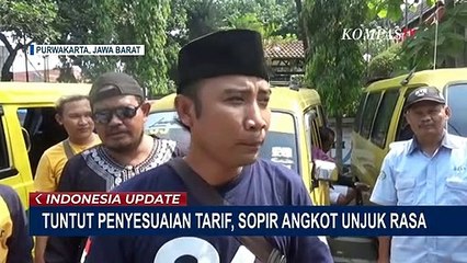 Harga BBM Naik, Sopir Angkot di Purwakarta Pilih Mogok Beroperasi!