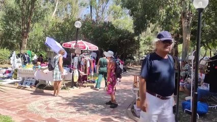 Muğla haberleri! Datça'da salgında ara verilen bit pazarı yeniden kuruldu