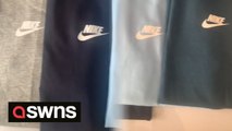 UK Mum saves hundreds by ironing her own Nike logos onto Primark clothes for son