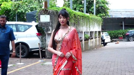 Madhuri Dixit, Nora Fatehi, Karan Johar flaunt retro look