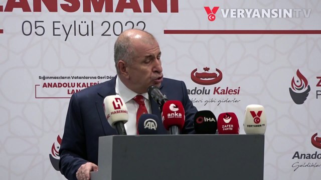 Ümit Özdağ basın açıklaması