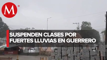En Guerrero, suspenden clases por tormenta tropical 'Kay'