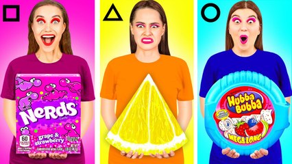 Real Food vs Chocolate Food Challenge #2 by DaRaDa Challenge