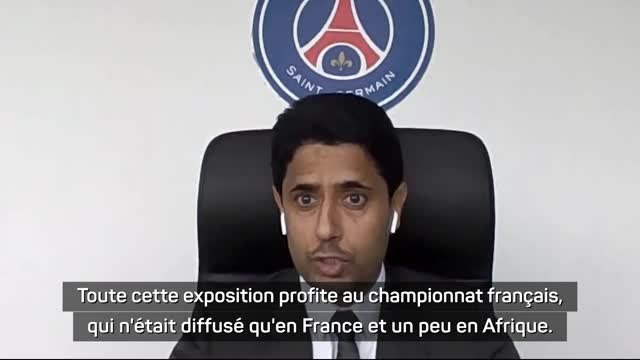 PSG - Al-Khelaïfi : Je suis fier que le PSG soit devenu une marque internationale