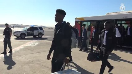 El campeón de Europa ya está en Glasgow