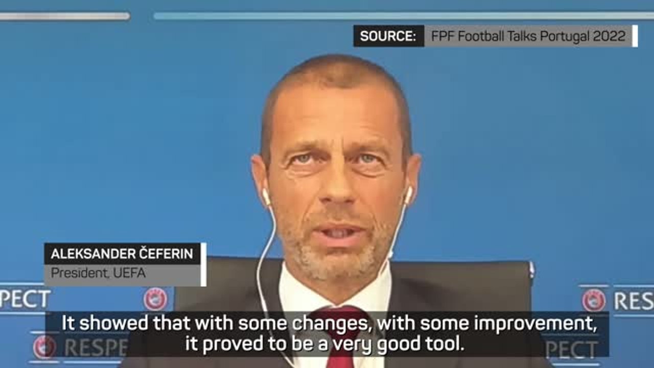 Referees should always have last word over VAR - UEFA president