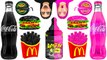 Black vs Pink Food Challenge #1   Eating Everything Only In 1 Color For 24 Hours by DaRaDa Challenge