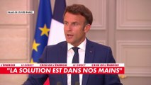 Emmanuel Macron : «Nous allons cibler nos politiques d'aides, pour mieux accompagner les classes moyennes et les ménages les plus modestes»