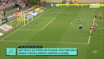 Rogério Ceni discute com torcedor, e São Paulo empata com Cuiabá 05/09/2022 12:50:17