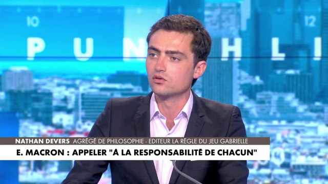 Nathan Devers : «On n'avait pas affaire à un discours de démagogue», à propos de l’allocution d'Emmanuel Macron